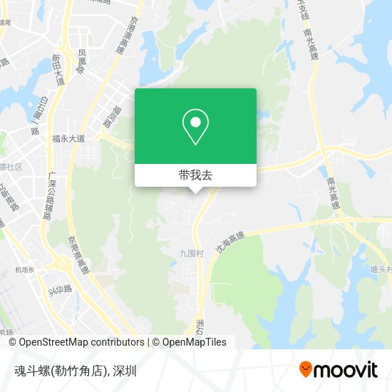 魂斗螺(勒竹角店)地图
