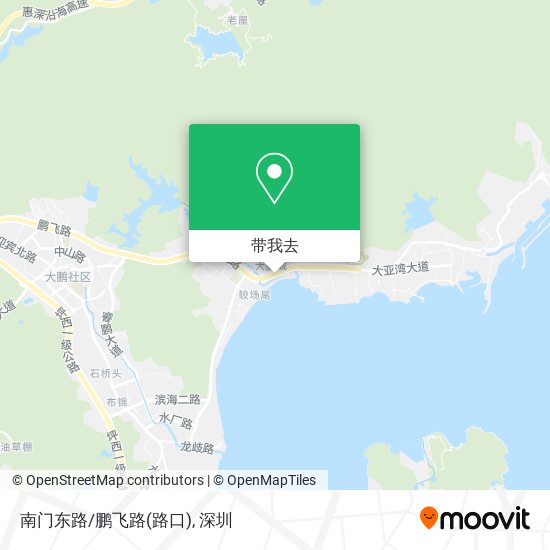 南门东路/鹏飞路(路口)地图