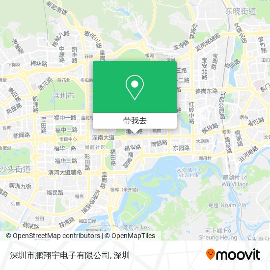 深圳市鹏翔宇电子有限公司地图