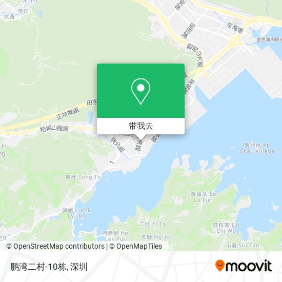 鹏湾二村-10栋地图