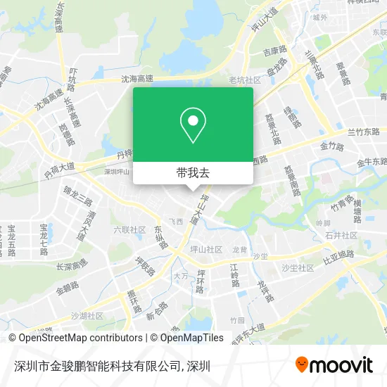 深圳市金骏鹏智能科技有限公司地图