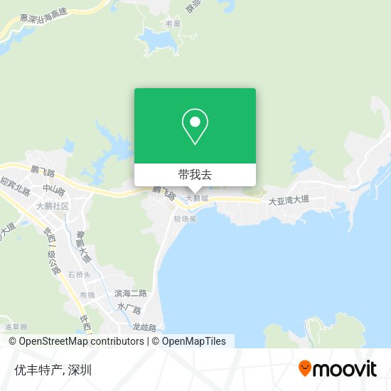 优丰特产地图