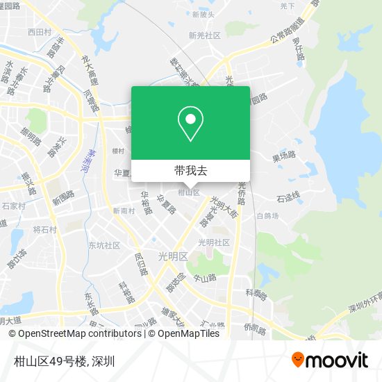 柑山区49号楼地图