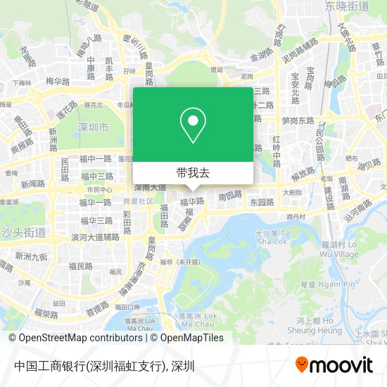 中国工商银行(深圳福虹支行)地图
