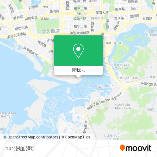 101潜咖地图