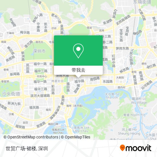 世贸广场-裙楼地图