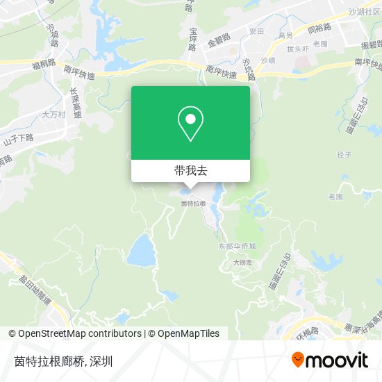 茵特拉根廊桥地图