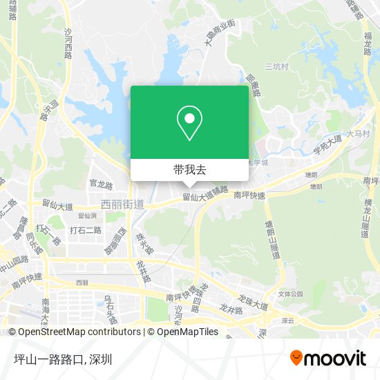 坪山一路路口地图