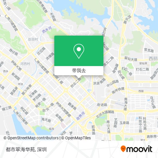 都市翠海华苑地图