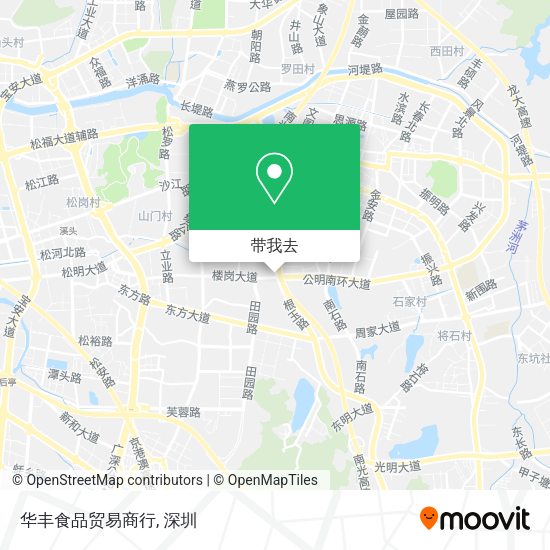 华丰食品贸易商行地图