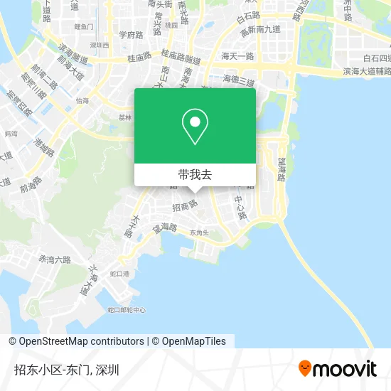 招东小区-东门地图