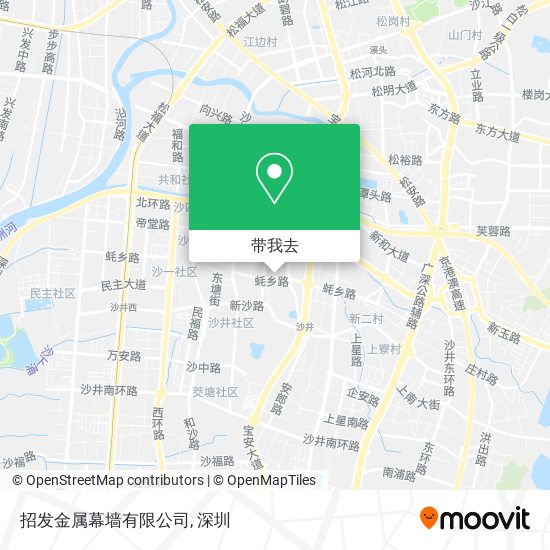 招发金属幕墙有限公司地图