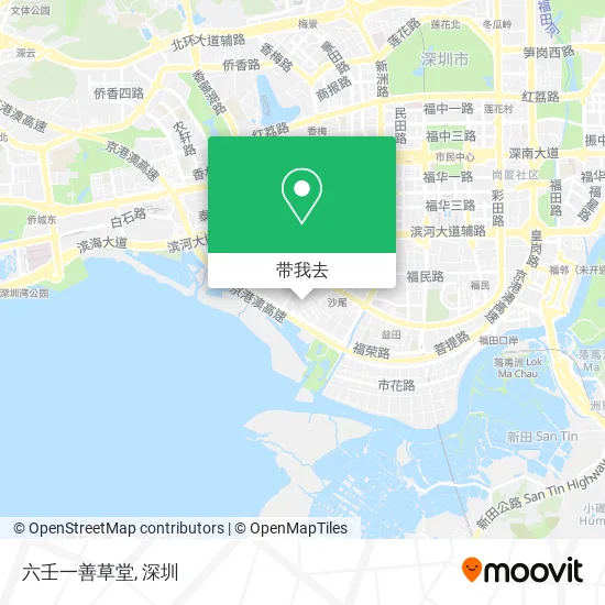 六壬一善草堂地图