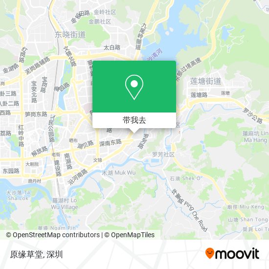 原缘草堂地图