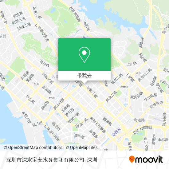 深圳市深水宝安水务集团有限公司地图