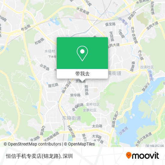 恒信手机专卖店(锦龙路)地图