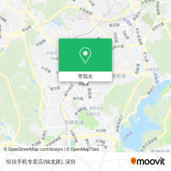 恒信手机专卖店(锦龙路)地图