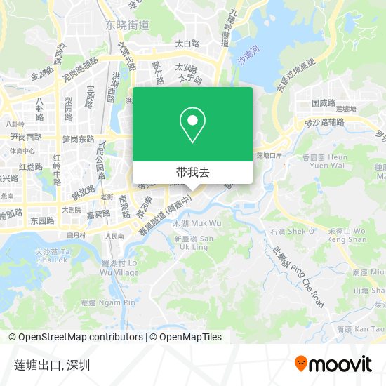莲塘出口地图