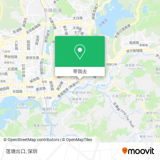 莲塘出口地图