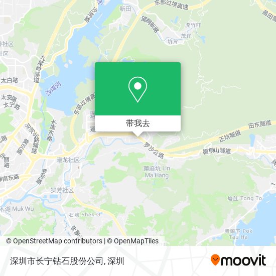 深圳市长宁钻石股份公司地图