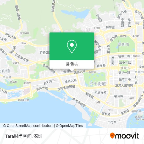 Tara时尚空间地图