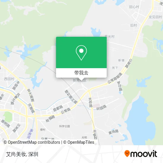 艾尚美妆地图