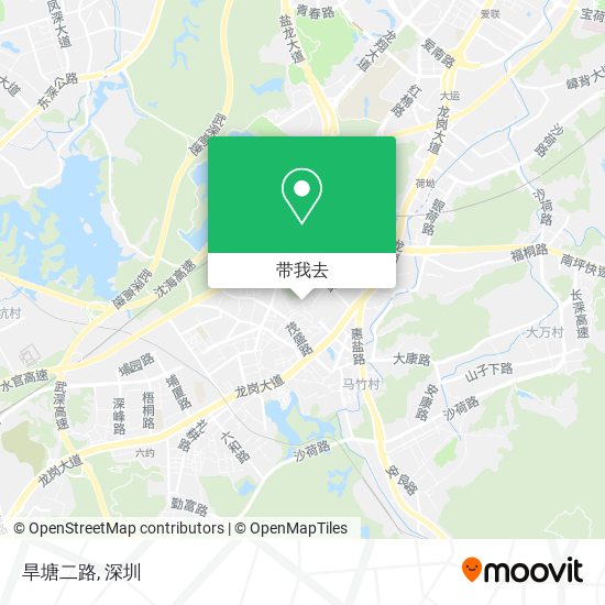 旱塘二路地图