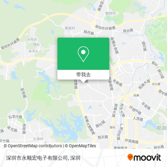 深圳市永顺宏电子有限公司地图