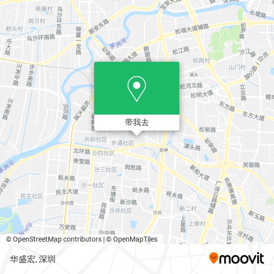 华盛宏地图