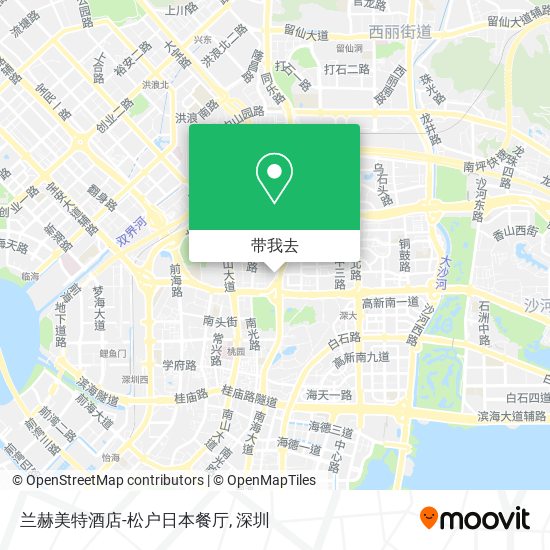兰赫美特酒店-松户日本餐厅地图
