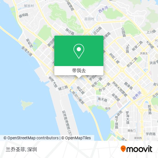 兰乔圣菲地图