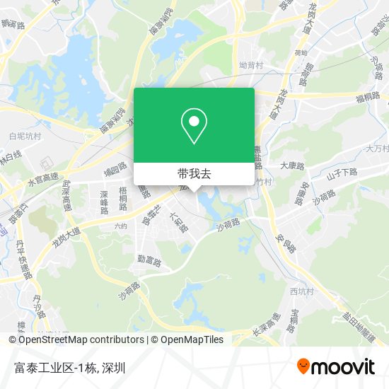 富泰工业区-1栋地图