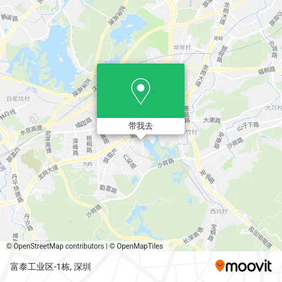 富泰工业区-1栋地图