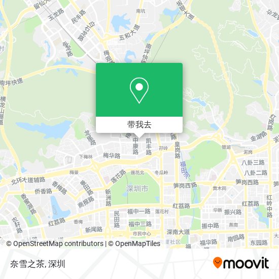 奈雪之茶地图