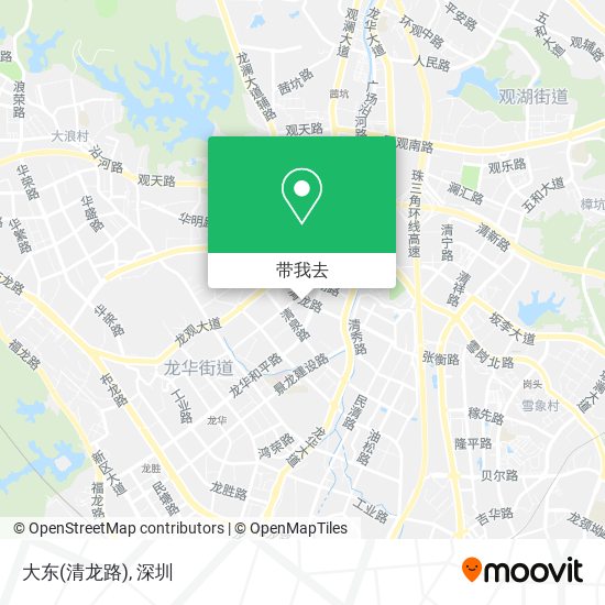 大东(清龙路)地图