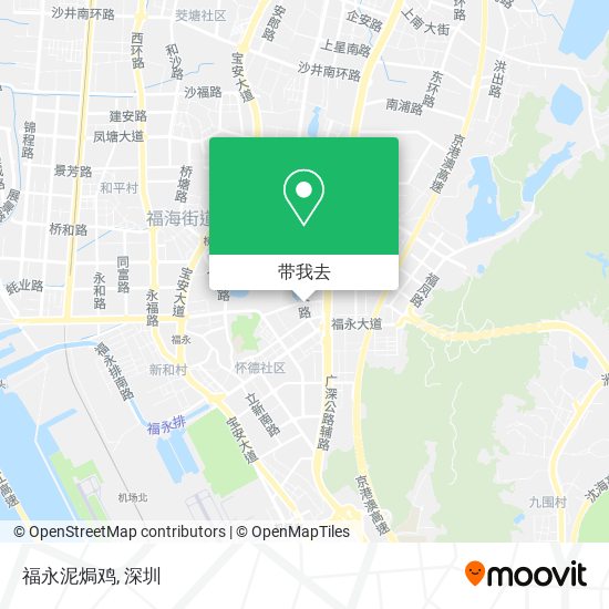 福永泥焗鸡地图