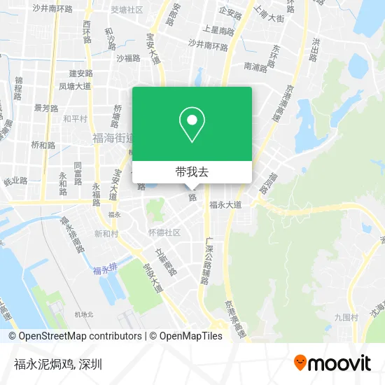 福永泥焗鸡地图