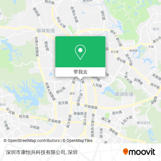 深圳市康怡兴科技有限公司地图
