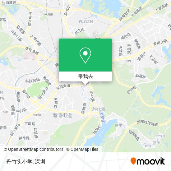 丹竹头小学地图