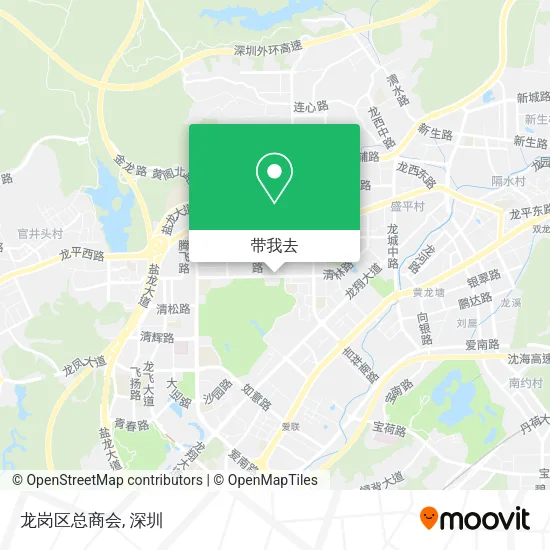 龙岗区总商会地图