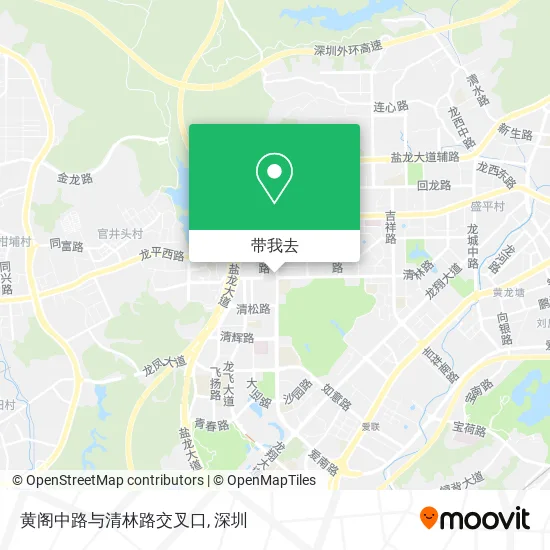 黄阁中路与清林路交叉口地图
