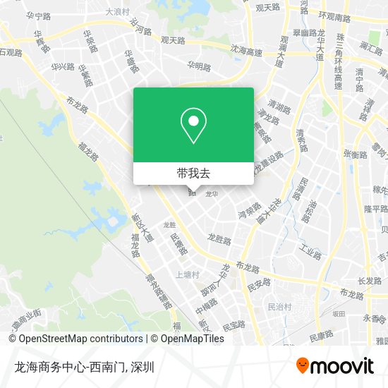 龙海商务中心-西南门地图