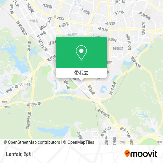 Lanfair地图