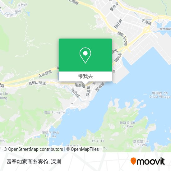 四季如家商务宾馆地图