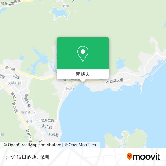 海舍假日酒店地图