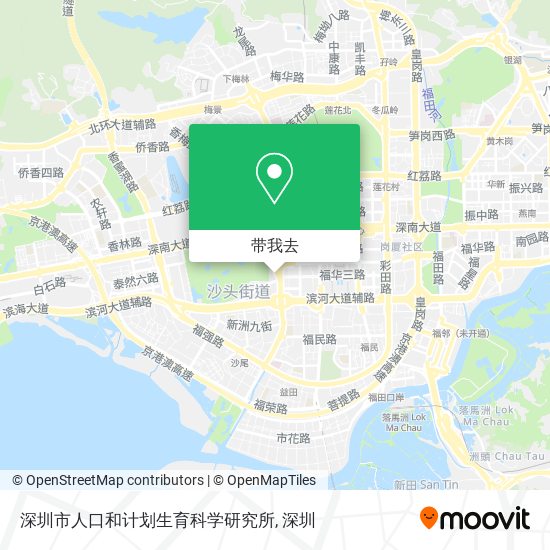 深圳市人口和计划生育科学研究所地图