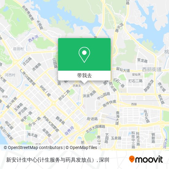 新安计生中心地图