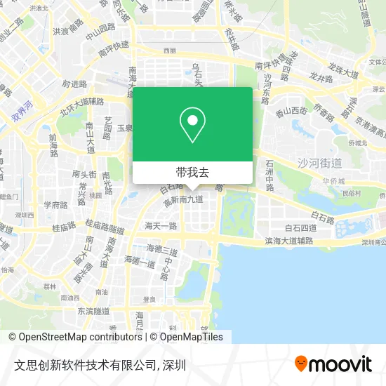 文思创新软件技术有限公司地图