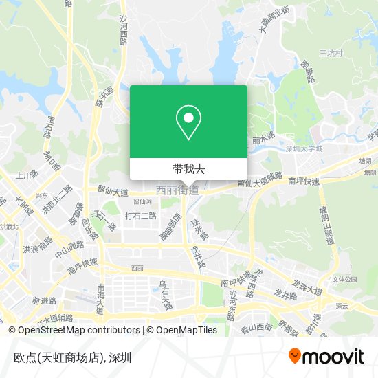 欧点(天虹商场店)地图