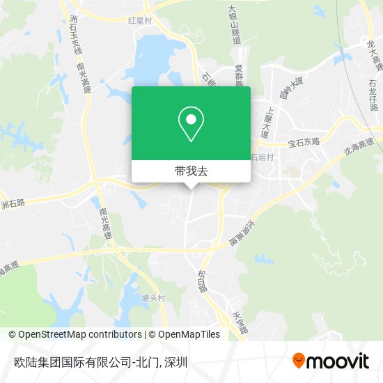 欧陆集团国际有限公司-北门地图